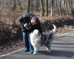 Niebieski dogtrekking - uczniowie34