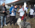 Niebieski dogtrekking - uczniowie55