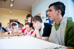Warsztay plastyczne we wspolpracy ze studentami ASP 02