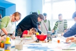 Warsztay plastyczne we wspolpracy ze studentami ASP 05