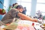 Warsztay plastyczne we wspolpracy ze studentami ASP 13