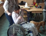 Zajecia warszatowe z dogoterapii  34