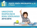 Uroczyste rozpoczęcie roku szkolnego 2015/2016